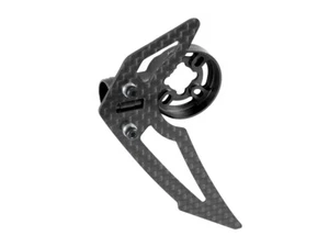Microheli Aluminum Carbon Fiber Tail Motor Mountw/Fin set(BLACK)-BLADE150S/Smart - Picture 1 of 4