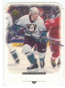 1994-95 SP PREMIER DIE CUT OLEG TVERDOVSKY #5 SWEET!  