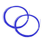 2Pcs 10M 0.7mm Nylon Badminton Racket Racquet String High Elastic, Blue