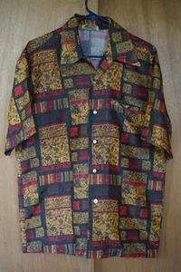 Vintage Malihini Men's XL Floral Button-Down Shirt - Bild 1 von 12