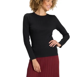 Nuevo suéter negro cuello redondo calibre fino talla XL A New Day para mujer - Imagen 1 de 4