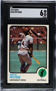 1973 Topps #130 Pete Rose SGC EX-NM 6 Reds / Phillies / Expos - Picture 1 of 2