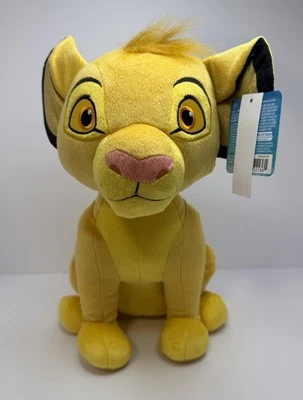 Плюшевое мягкое животное Disney Store The Lion King Simba 13 дюймов - Изображение 1 из 4