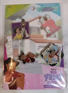 Juego de prendedores esmaltados Funko Disney The Proud Family nuevo - Imagen 1 de 10