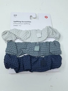 Lululemon Uplifting Scrunchies 3er Pack Haargummis Mehrfarbig Einheitsgröße - Bild 1 von 2