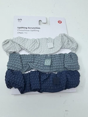 Lululemon Uplifting Scrunchies 3 Pack Hair Ties  Multicolor One Size - Image 1 of 2