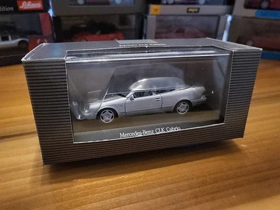 Minichamps  1:43  Paul`s Model Art  Mercedes-Benz CLK Cabrio   Silver - Image 1 of 4