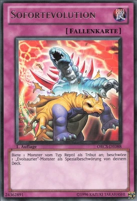 YuGiOh Sofortevolution ORCS-DE088 Rare Neu 1st - Bild 1 von 2