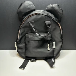 Disney Zara Collaboration Mickey Mouse Unisex Black Backpack Purse - Picture 1 of 6