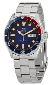 Reloj automático de buceo Orient Mako Kamasu esfera azul RA-AA0812L19B 200M para hombre - Imagen 1 de 4