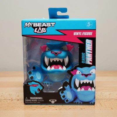 Figura Vinilo Pantera Clásica MrBeast Lab 2024 Exclusiva Moose Toys Foto 1 de 4