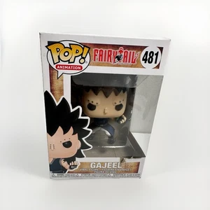 Funko Pop! Animation Vinyl: Fairy Tail Gajeel #481 Anime Damaged Box - Picture 1 of 13