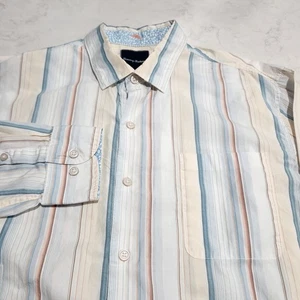 Tommy Bahama Relax Casamento Pastell 100 % Pima-Baumwolle UVP 118,00 $ Neu ohne Etikett - Bild 1 von 8