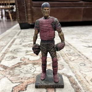 Chicago White Sox Carlton Fisk Replica Statue/Bronze/ 7.5 inches. - Picture 1 of 10