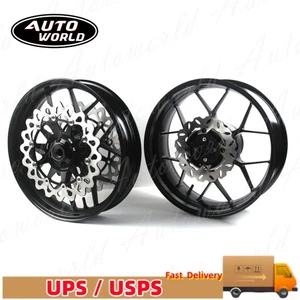 For Honda CBR1000RR Fireblade 2013 2014 2015 2016 Front Rear Wheel Rim+Rotor Set - Bild 1 von 16