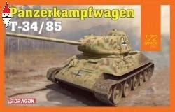 DRAGON 1/72 PANZERKAMPFWAGEN T-34/85 - Immagine 1 di 3