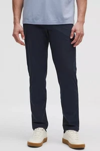 Lululemon ABC Classic-Fit 5 Pocket Pants 32L Warpstreme Slim Navy Pants Size 36 - Picture 1 of 8