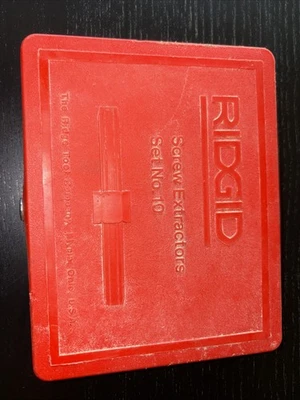 Vintage RIDGID LonGrip Screw Extractors Set No. 10 - Image 1 of 4