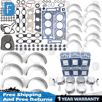 Engine Overhaul Rebuilding Kit For Mercedes-Benz C350 W166 W204 W211 M272 3.5L - Image 1 of 4