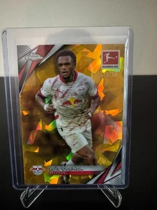 Loïs Openda 36/50 Topps Chrome Bundesliga 2024/25 RB Leipzig Gold Refractor - Bild 1 von 2