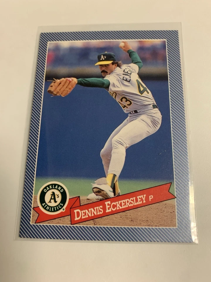 1993 Hostess Baseballs Dennis Eckersley Oakland As - Image 1 of 1