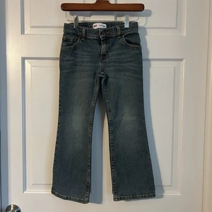 Wrangler Jeans Boys 8 Regular Classic Boot Denim Pants Adjustable Waist - Picture 1 of 7