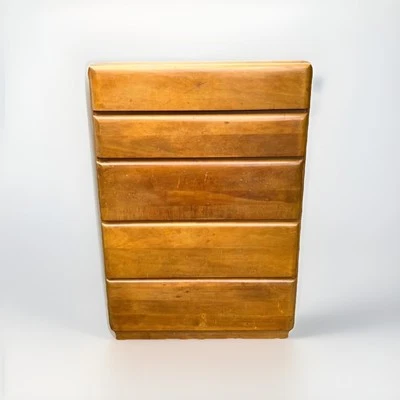 Cómoda Highboy moderna de mediados de siglo Star Dust 515 al estilo de Russel Wright Foto 1 de 4