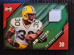 2005 Upper Deck Ahman Green UD Game Jersey Relic #GJ-AH Packers - Picture 1 of 2