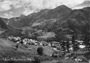 Cartolina - Postcard - Chiesa Valmalenco - Panorama dall'alto - 1966 - Foto 1 di 1