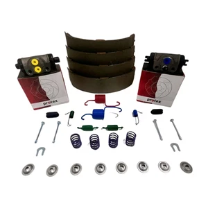 Fits Mitsubishi Express SJ Van Rear Brake Shoe Drum Overhaul Kit - Picture 1 of 2