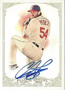 Chris Perez Cleveland Indians 2012 Topps Allen & Ginters Signed Card - Picture 1 of 1