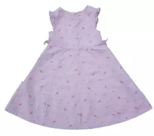 Gymboree Dress Size Large 5 6 Pink Floral Vintage Sleeveless Summer Sundress - Picture 1 of 1