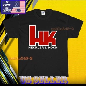 NEW SHIRT HECKLER & KOCH LOGO T-SHIRT UNISEX FUNNY AMERICAN USA SIZE S-5XL - Picture 1 of 7