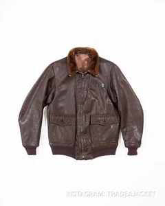 GENUINE WWII USN SPEC M422A FLIGHT JACKET GORDON & FERGUSON CO - Picture 1 of 15