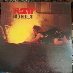 Ratt Out of the Cellar LP Atlantic 7 80143-1 1984 1st Press Round and Round - Picture 1 of 5