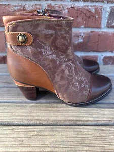NIB LARTISTE, SOCUTE TP, Taupe/Brown Spring Step Boots, 5.5-6! - Picture 1 of 7