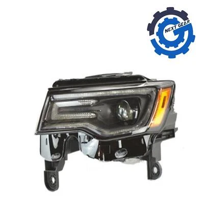 Новая левая ксеноновая фара от оригинального производителя Mopar для Jeep Grand Cherokee 68111035AE 2016-2018 годов выпуска - Изображение 1 из 3