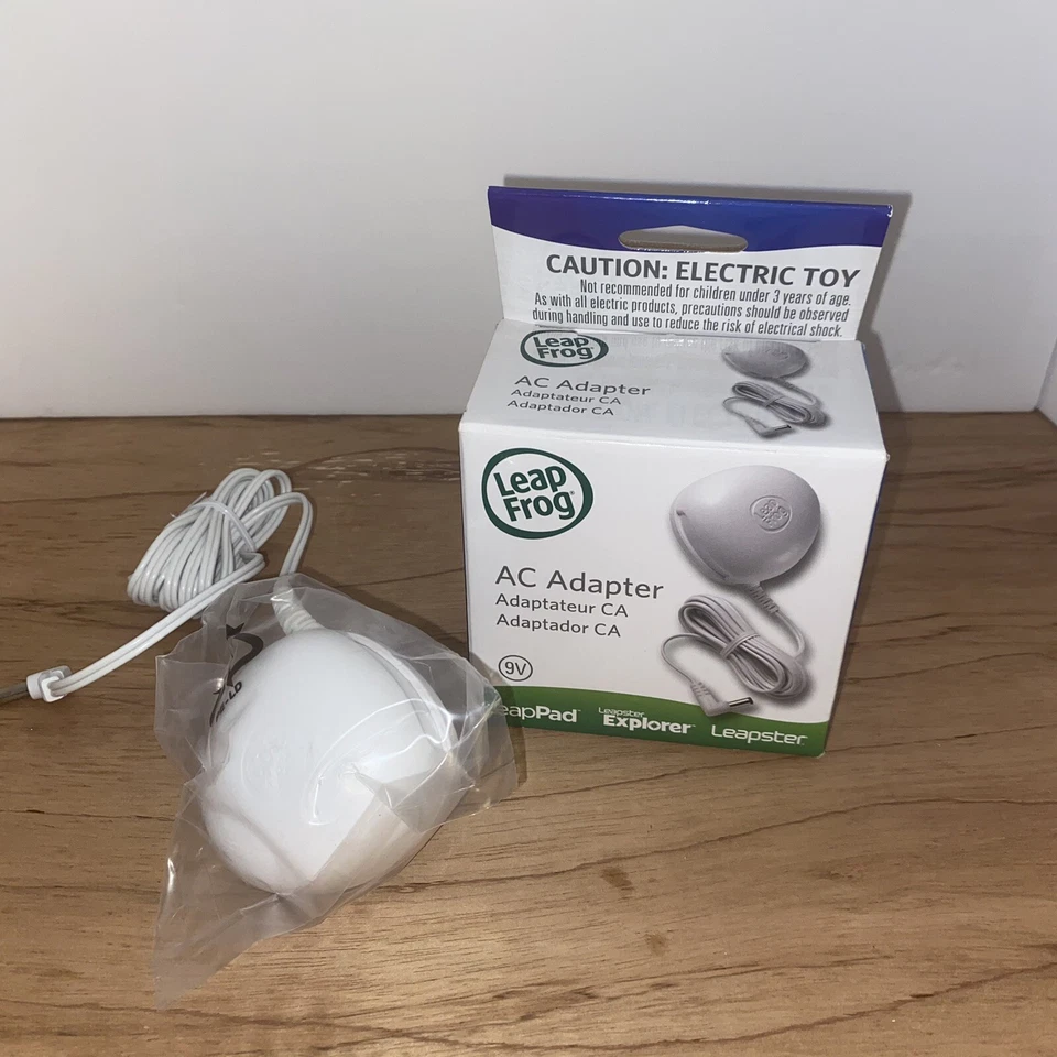 Leap Frog AC Adapter Power Supply 9V Volt Model# 690-11213 LeapPad Leapster - Image 1 of 4