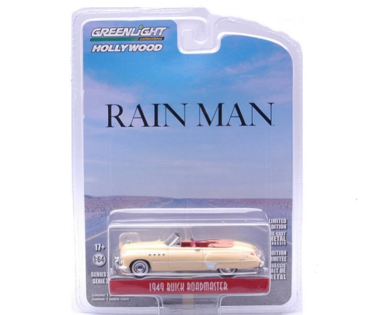BUICK ROADMASTER CONVERTIBLE CHARLIE BABBITS RAIN MAN 1988 1:64 GREENLIGHT 44960 - Immagine 1 di 1
