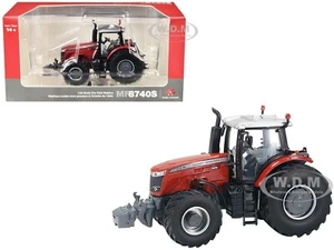 MASSEY FERGUSON 8740 S DYNA VT TRACTOR RED 1/64 DIECAST MODEL BY SPECCAST SCT947 - Picture 1 of 3