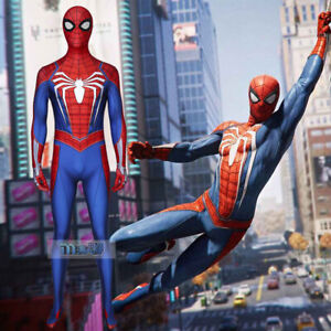 Costume de Cosplay Spider-Man, tenue d'halloween, corps Zentai serré, PS4