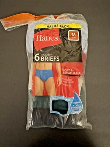 Hanes Men’s Briefs 5-Pack Size Medium - Picture 1 of 8