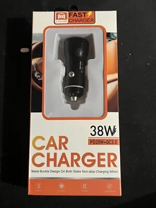 USB PD 20W Type-C Car Charger Fast Charge Adapter For iPhone 14 15 13 12 Pro Max - Picture 1 of 13