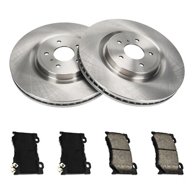 Fits INFINITI M37 INFINITI Q70 Q50 Front Disc Brake Rotors Brake Pads - Image 1 of 4