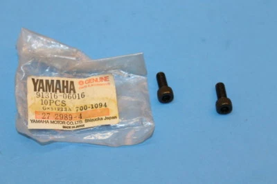NOS Yamaha Bolt QTY 2 SC500 TX500 TT500 TT600 XS750 XS1100 91317-06016-00  - Image 1 of 4