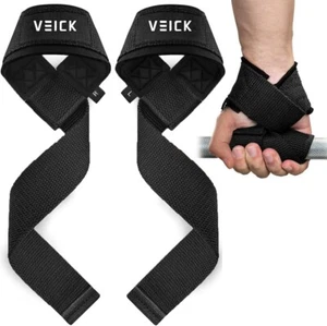 Guantes Para Levantar Pesas De Gym MAS Soporte Muñequeras Levantamiento Fuerte - Bild 1 von 8