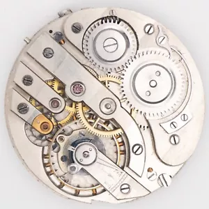 Movimiento de reloj de bolsillo antiguo Swiss Boutte 42,8 x 10,2 mm de alta calidad, bonita esfera - Imagen 1 de 5