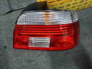BMW E39 2001-2003 Hella ( Red - White ) Tail Light Right Passenger Side New OEM - Picture 1 of 8