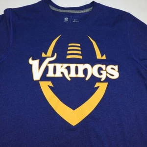 MINNESOTA VIKINGS NIKE DRI FIT SHIRT  NFL FOOTBALL Mens S J.J. McCarthy - Picture 1 of 4