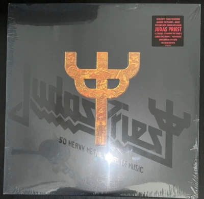 JUDAS PRIEST REFLECTIONS RED VINYL 2LP 180 GRAM IMPORT NEW SEALED MINT - Image 1 of 2